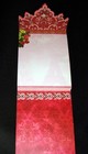 Punch Studio Paper Notepad Jeweled Paris Pink Roses Magnetic 66351 75 Sheets