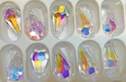 Ab - Asfour Crystal Small Drop Suncatcher Prisms   20x11 mm  405 - Box Of 880