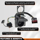For Dodge Ram Multi-tow 7 4 Trailer Connector Truck Tow Harness Plug And Play