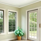 Art3d High Impact Crown Molding 10 Pack - 56 4 X 1 7 Inch  White-2 25  Width