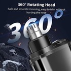 Usb Rechargeable Nose Ear Hair Trimmer For Men Portable Clipper Original