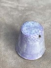 Vintage Hand-painted Ceramic Heart Thimble