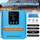 Upgrade 100a 12v 24v 36v 48v Mppt Solar Charge Controller Pv Charger Controller
