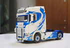 Gcd 1 64 Blue Scania S730 Tractor Unit Truck Model Diecast Metal Car