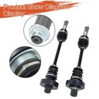 2pcs Rear Cv Axles For Grizzly 660 2003-2008 5km-2530u-13-00 5km-2530t-13-00