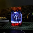 Handmade Batman Epoxy Lamp     Unique Superhero Night Light Gift For Him