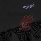 100  Cashmere Scarf Plain Winter Warm Scotland Women Unisex Scarves 