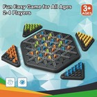 Chain Triangle Chess Game  Board Games For Family Night  Family Games For Kids