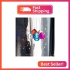 Hdcrystalgifts 15pcs Crystal Ball Prism 30mm Handmade Feng Shui Faceted Sun Catc