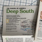 Mixed Lot 4 Vintage National Geographic Maps 1980s Unused