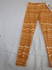 Dot Dot Smile Size 3 4 Dark Orange Tribal Stripe Leggings Nwt
