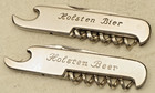 Vintage Solingen Bartender s Corkscrew Knives - Holsten Beer - Lot Of Two Knives