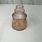 Wheaton 3 5    Glass Cape May Nj Bitters Lighthouse Bottle Pink Vintage Rare