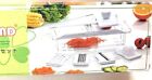 7pcs Set Vegetable Fruit Slicer Kitchen Chopper Cutter Peeler Grater- New