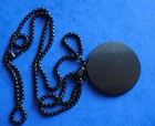 Jehovah Yahweh Hebrew Jewish Christianity Tetragrammaton Necklace Black Used