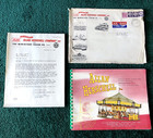 Rare 1957 Allan Herschell Carnival Ride Brochure Carousels Trains Amusement