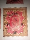 Qv To Kgvi India Stamps On H m s Overprints Service 1r 2r Officials Used Page