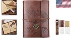 Pu Leather Journal Notebook  Refillable Travel Vintage Writing Journals Diary   