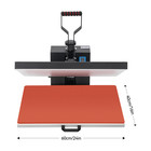 16 24  Large Size Heat Press Machine 1800w Digital T-shirt Sublimation Transfer