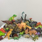 Lot Of 31 Dinosaur Toys Figurines Educational Nature Science