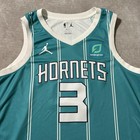 Charlotte Hornets Basketball Jersey Mens Xl Teal Nba Terry Rozier Jordan Nike