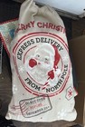 New Big Canvas Santa Gift Sack Christmas Canvas Santa Gift Bag Personalize 19x27