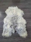 Icelandic Sheepskin Rug Soft Silky Long Color 100  Natural  c640