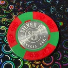  5 Silver City Casino Chip Las Vegas Nv