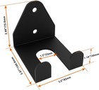 Olympic Barbell Hanger garage Gym Bar Wall Rack vertical Barbell Mount Rack s   
