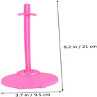 20-40sets Transparent Doll Stand Support For 11 -13  Doll Model Display Holder
