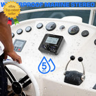 Waterproof Marine Digital Media Receiver - Bluetooth Marine Stereo With 2 8 Inch
