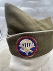 1940s Us Army Airborne Paraglider Infantry Overseas Cap Od  ff378