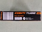 Continental 80mm Valve Tube Black 700 X 20-25c  race 28   3-pack