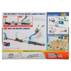 Hot Wheels Track Builder System Nail The Rocket Launch Set Playset W  Vehicle