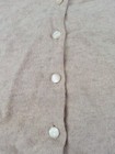 Vintage Wondermere 1960   s Kids Child Long Sleeve Button Sweater Tan