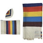 New 6 Stripe Wool Talis Set By Gabrieli