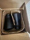 Pottery Barn Large Cast Iron Tapered Curtain Rod Finials Set Of 2 Black 1 25  