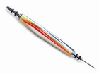 Handmade Double Seam Ripper W  Sewing Stiletto  Blue Purple Gold Rainbow Acrylic