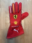 Charles Leclerc Autographed Signed Ferrari Glove Richard Millie Jsa Coa
