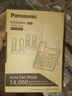 Panasonic Cordless Phone System Answering Machine 3 Handset Bluetooth Kx-tgf975