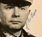 Wwii Wehrmacht German Panzer General Erwin Jollasse Knights Cross Signed Photo