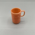 Vintage 1970 s Cereal Premium Count Chocula Mini Mug Orange