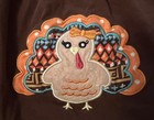Girls Thanksgiving Turkey Brown Dress Size 3t