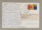1987 Norwat M s Polarlys Tids  Tromso Ship Postcard Norway To Singapore Posted 
