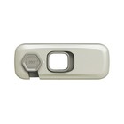 1pc Grey Child Safety Cabinet Lock Baby Proof Drawer Door Fridge Safety Latch