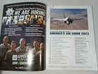 Mcas Miramar Air Show Program 2023 Blue Angels Centerfold Poster Fast Shipping