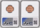 2 Coin Set  1776-2026 P   D  Lincoln Cent   Ngc Ms 68 Rd Fdoi  250 Flag Presale2