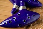 12 Hole Ocarina Alto C Ceramic Ocarina Flute Musical Instrument With Song Book N