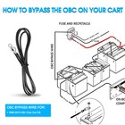 48 Volts 15 Amp Golf Cart Battery Charger Round 3-pin Handle Plug For Club Car
