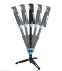 Sirui P-204s Aluminum Video Monopod With Folding Tripod Base   Table Pod